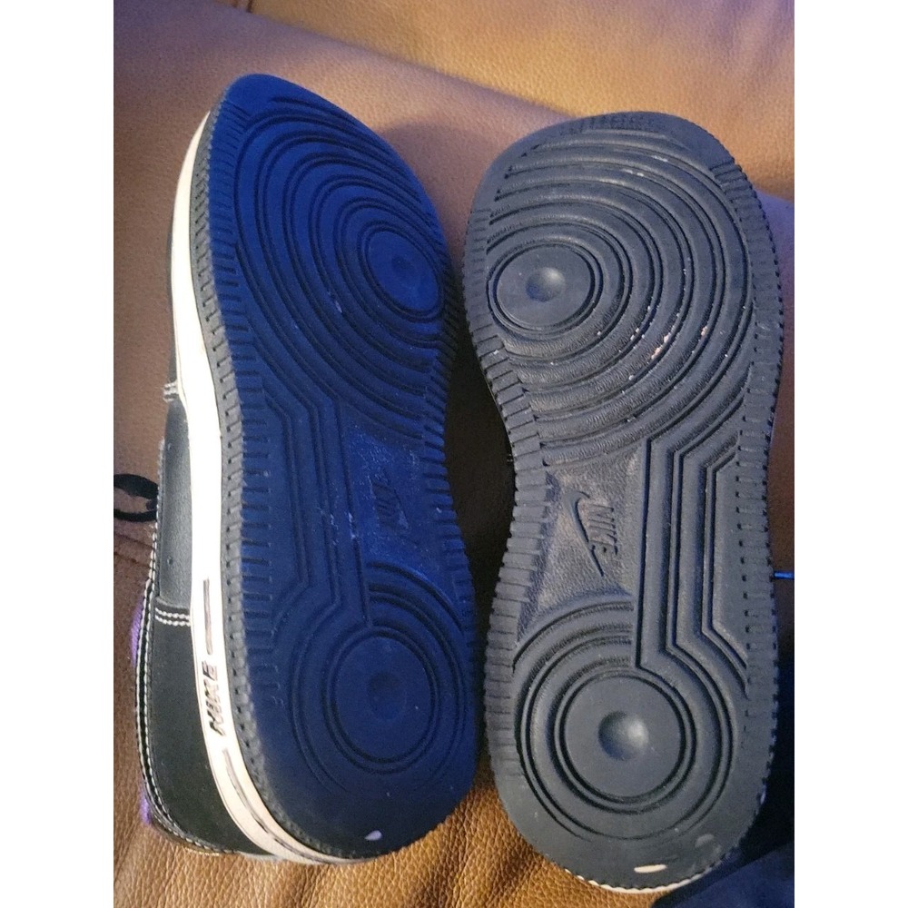 Nike Kids Air Force 1 LV8 Black Purple Shoes Sneaker PS Size 3y Youth DQ0301-001 - Picture 6 of 6